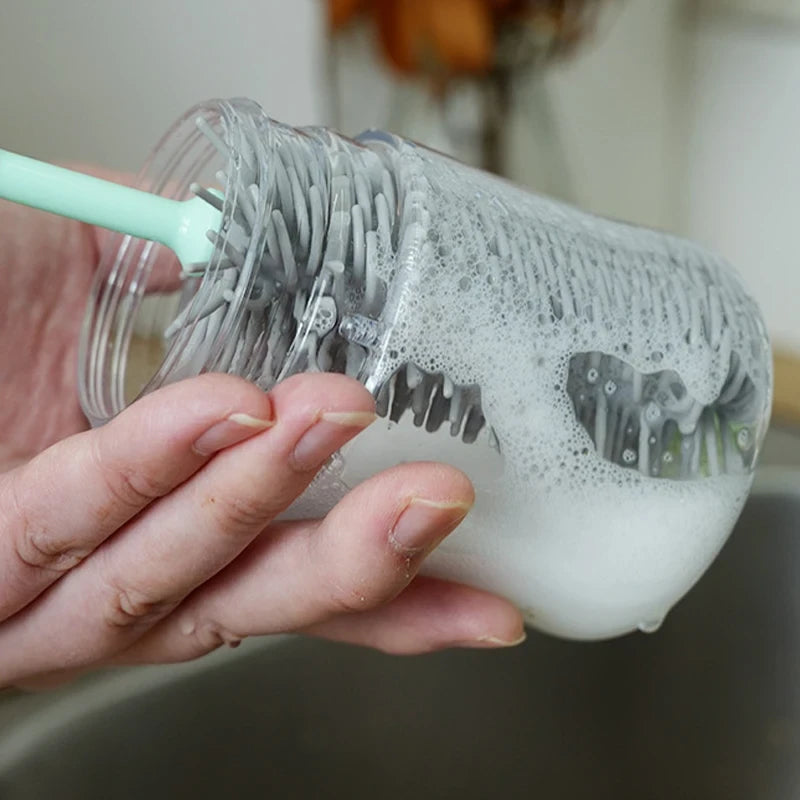 Silicone Electric Bottle Brush Set