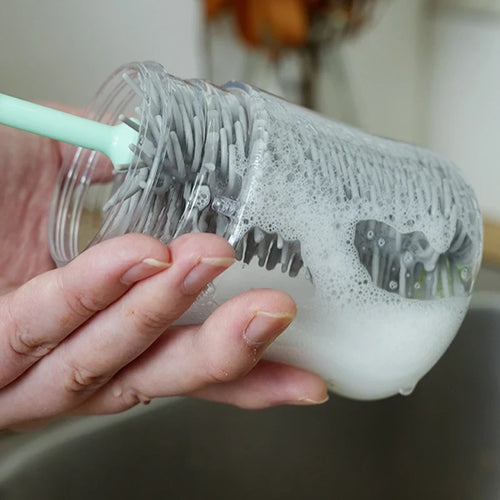 Silicone Electric Bottle Brush Set