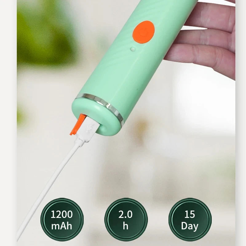 Silicone Electric Bottle Brush Set