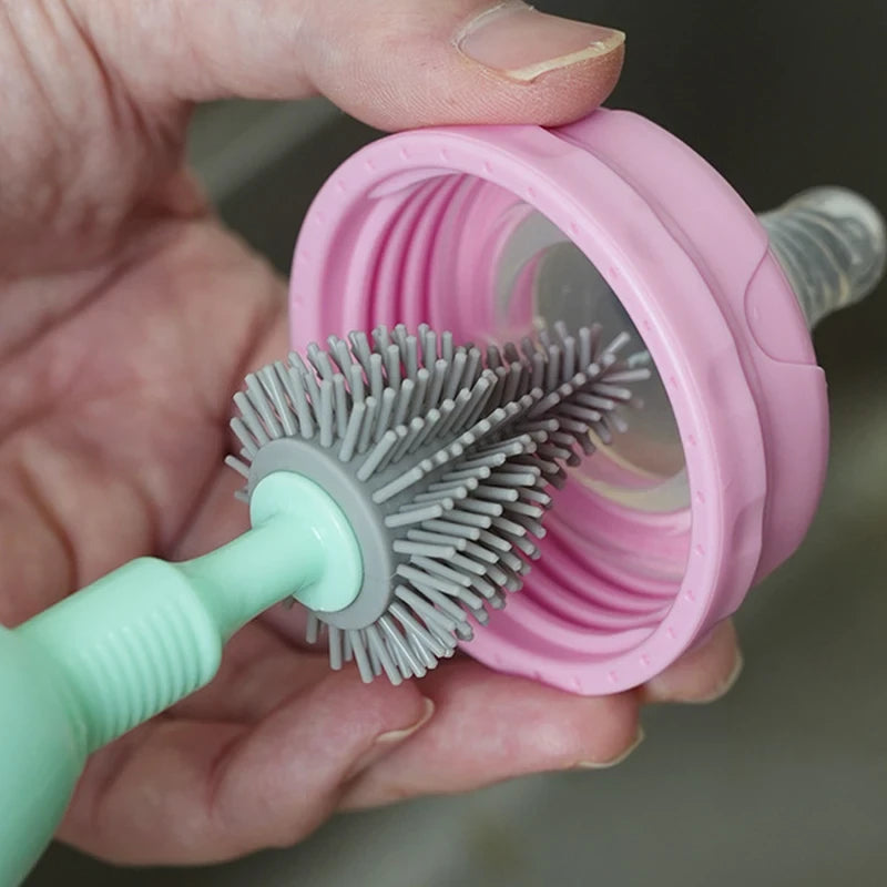 Silicone Electric Bottle Brush Set